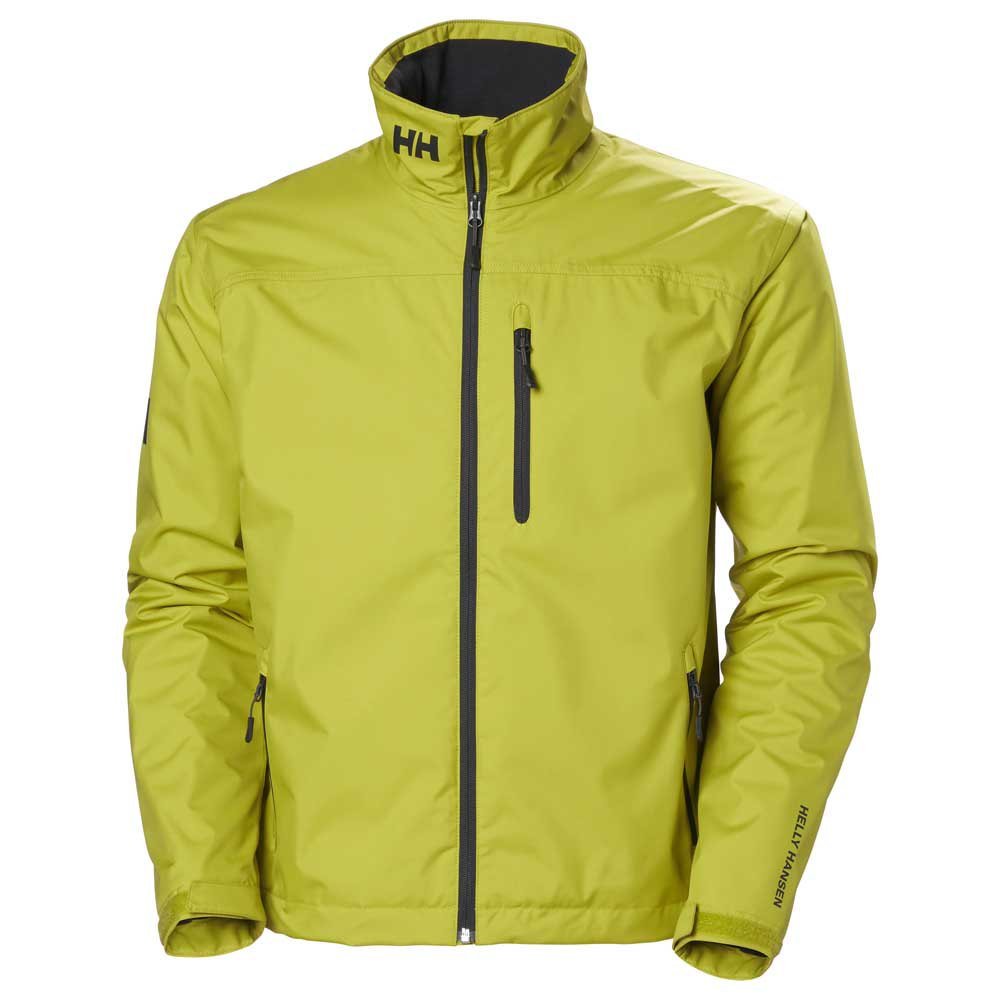 Купить Helly hansen 30253_452-2XL Куртка Crew Midlayer Желтый  Bright Moss 2XL 7ft.ru в интернет магазине Семь Футов