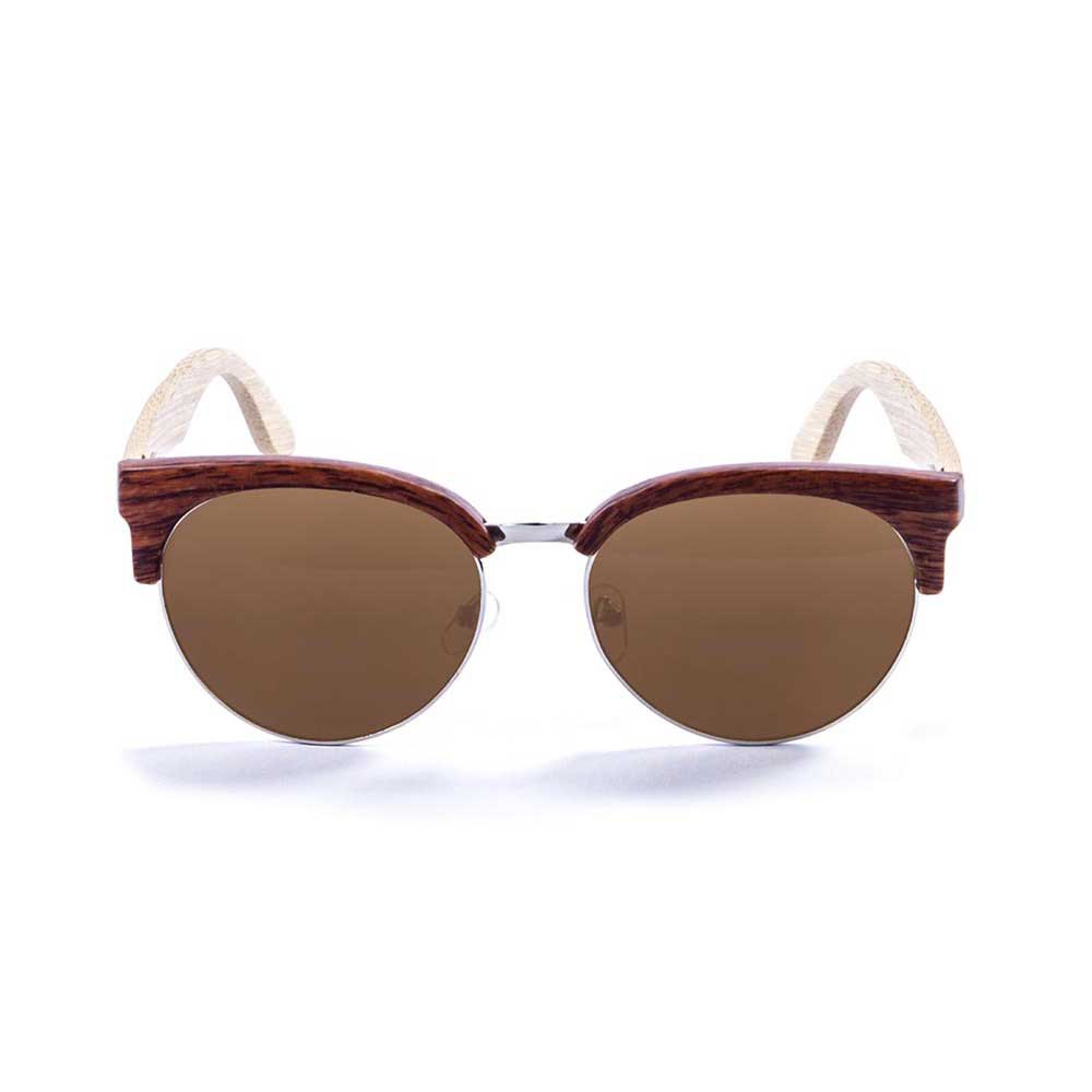 Купить Ocean sunglasses 67000.3 поляризованные солнцезащитные очки Medano Wood Brown / Brown 7ft.ru в интернет магазине Семь Футов