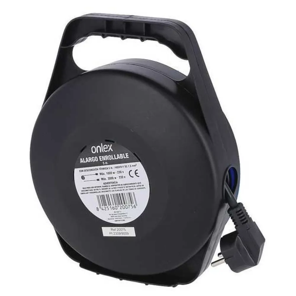 Купить Onlex 20075 Выдвижная розетка на 4 гнезда 5 m Голубой Blue / Black  Techinn 7ft.ru в интернет магазине Семь Футов