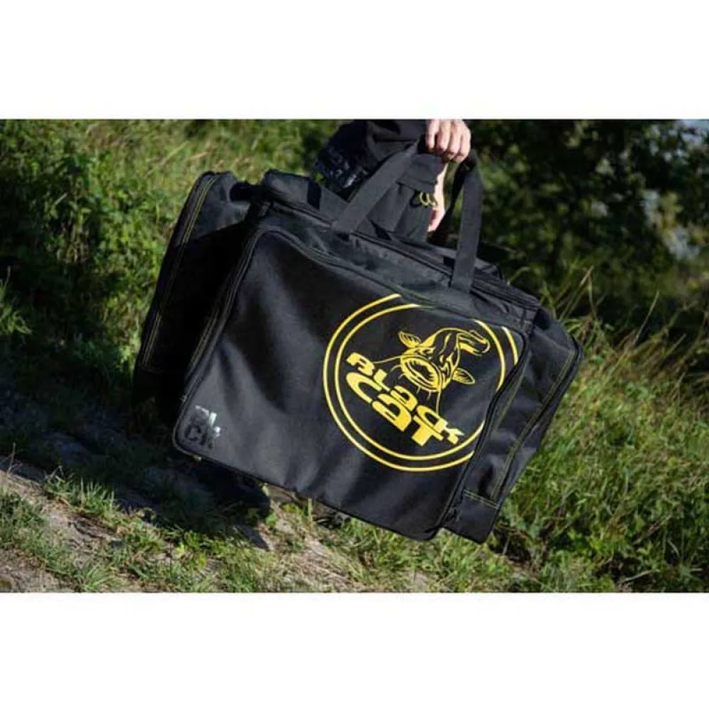 Купить Black cat bo110011 Сумка для рыболовных снастей BLCK L Black / Yellow 40x30x25 7ft.ru в интернет магазине Семь Футов
