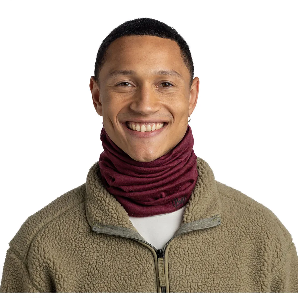 Купить Buff ® 113022.422.10.00 Шарф-хомут Merino Lightweight Melange Tibetan Red 15x10x5 7ft.ru в интернет магазине Семь Футов
