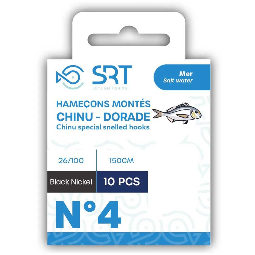 Купить Sert SESAN0079-0004-26 связанный крючок Chinu Special Dorada 150 cm 0.260 mm Бесцветный Black Nickel 4 7ft.ru в интернет магазине Семь Футов
