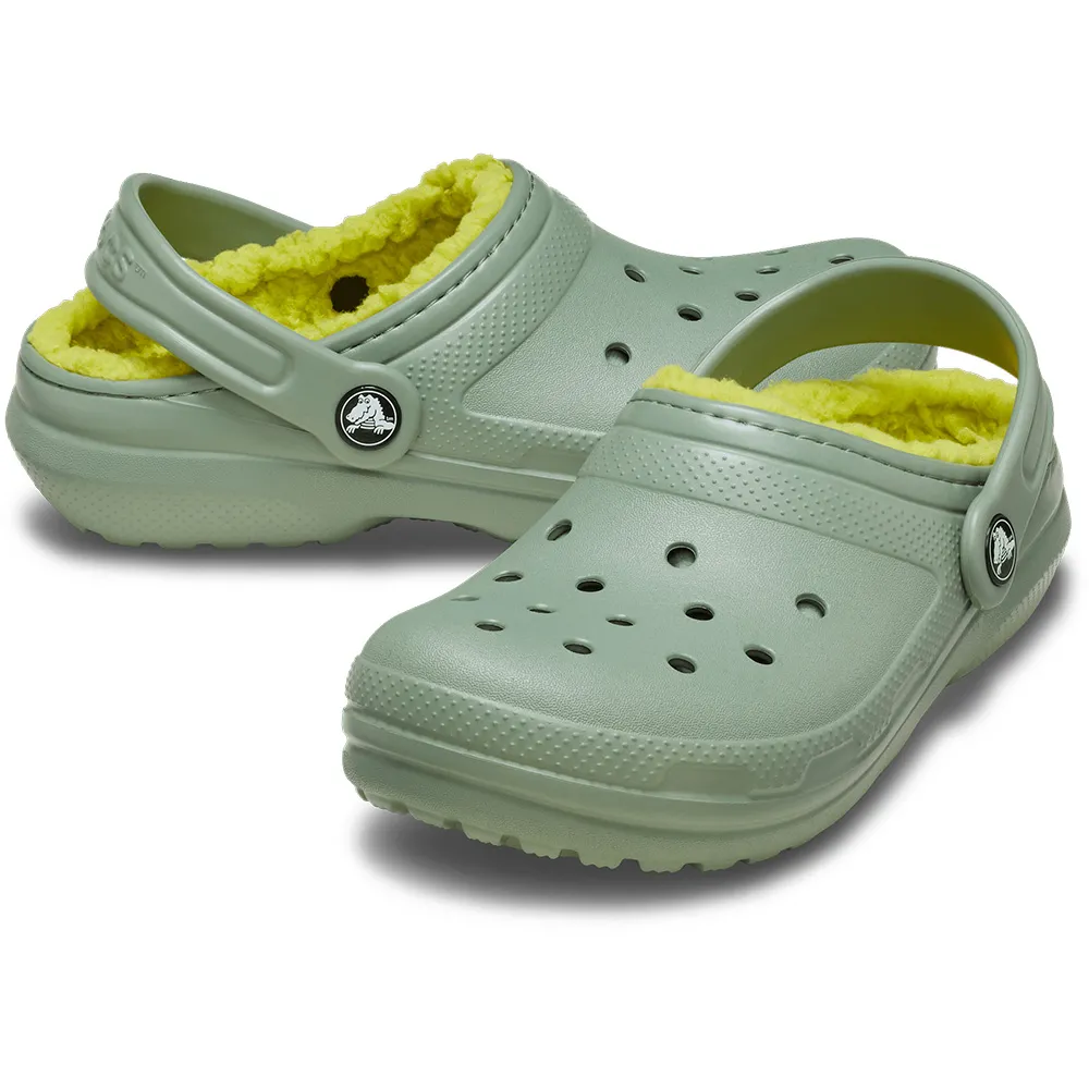 Купить Crocs 207010-308-j5 Деревянные башмаки Classic Lined K Moss 35x25x15 EU 37 7ft.ru в интернет магазине Семь Футов