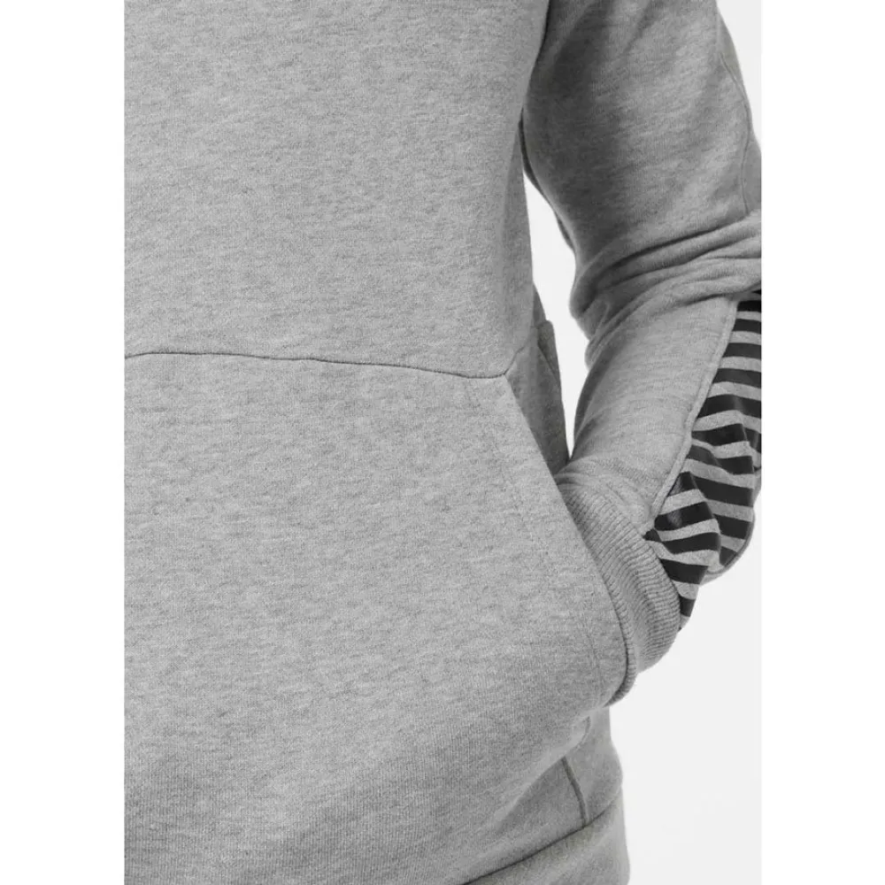 Купить Helly hansen 41629_949-8 Толстовка с капюшоном Active Grey Melang 40x30x15 7-8 Years 7ft.ru в интернет магазине Семь Футов