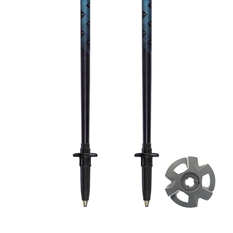 Купить Masters 01S2419 Sherpa столбы  Black / Turquoise 140 cm 7ft.ru в интернет магазине Семь Футов