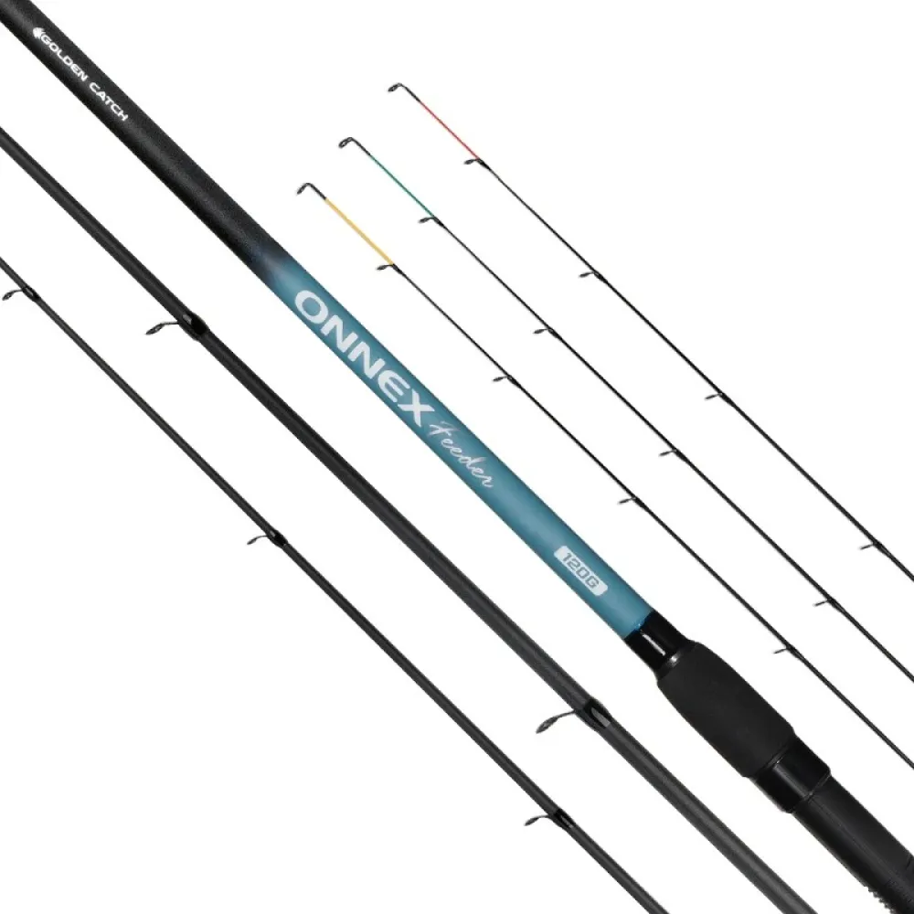 Купить Golden catch 2039012 карповая удочка Onnex Feeder Light Grey / Black 140x10x10 3.9 m 7ft.ru в интернет магазине Семь Футов