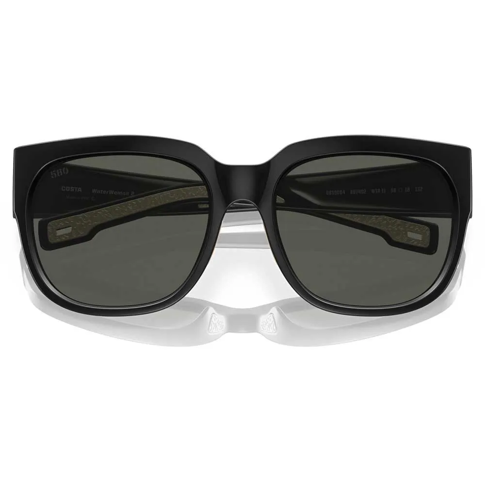 Купить Costa 06s9004-90040258 поляризованные солнцезащитные очки Waterwoman 2 Matte Black 25x12x10 Gray 580G/CAT3 7ft.ru в интернет магазине Семь Футов