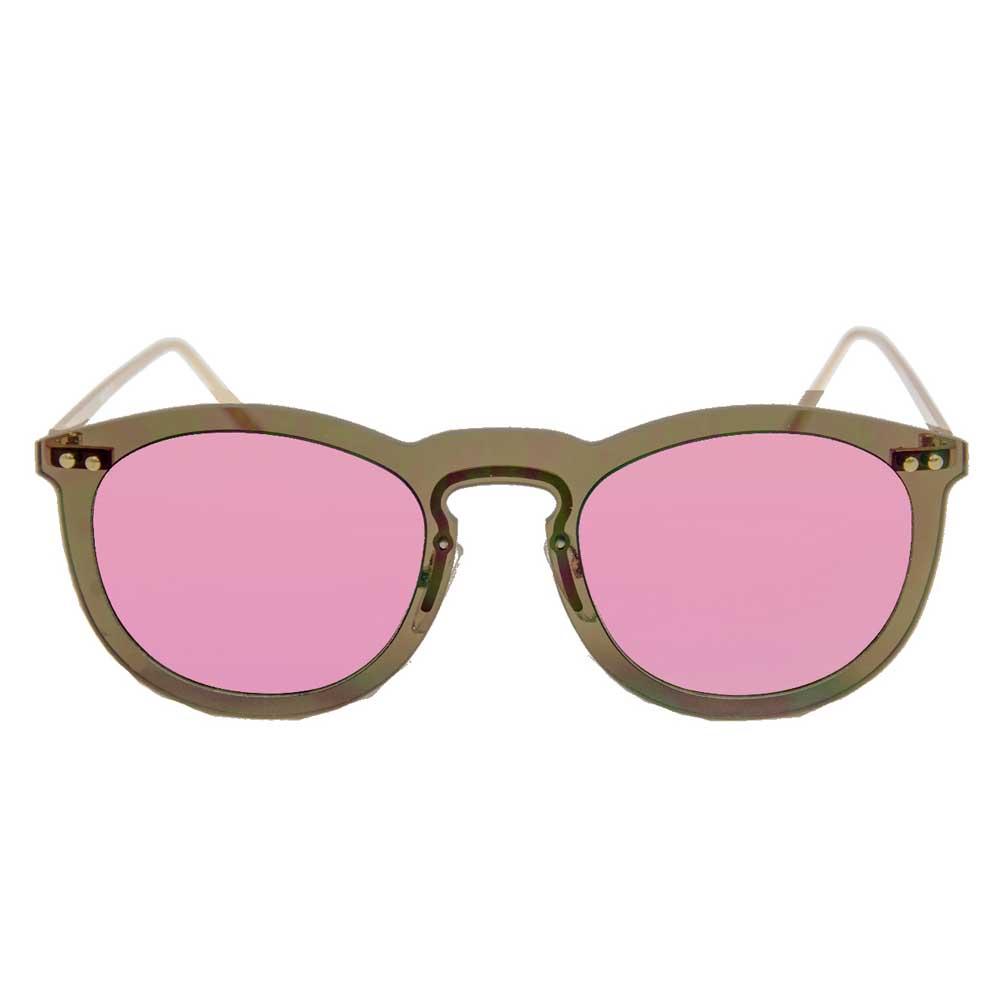 Купить Ocean sunglasses 20.26 поляризованные солнцезащитные очки Berlin Pink Transparent Brown / Metal Gold Temple/CAT2 7ft.ru в интернет магазине Семь Футов