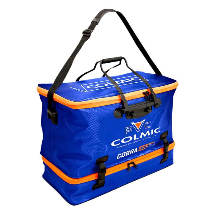 Купить Colmic BOXEVA500 Сумка через плечо Cobra Double  Blue 58 x 27 x 30 cm 7ft.ru в интернет магазине Семь Футов