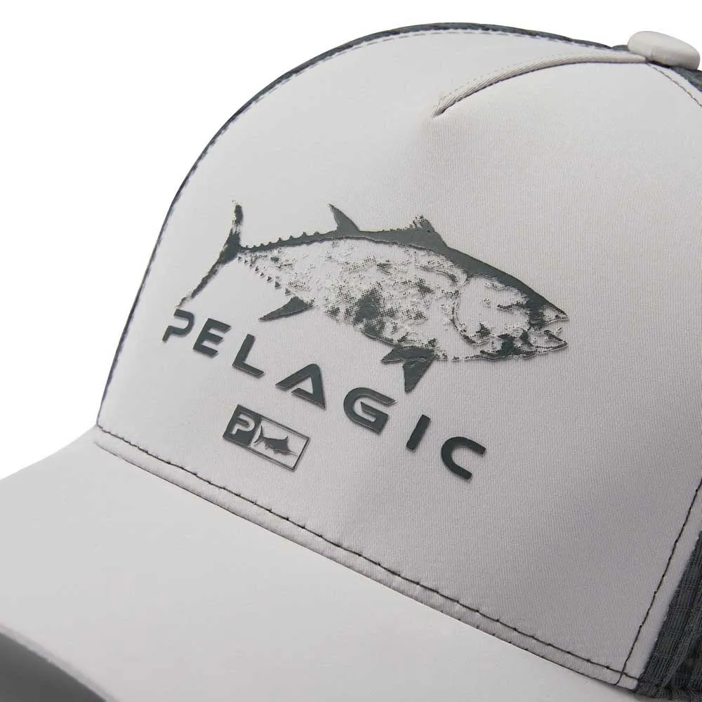 Купить Pelagic 1202233000-LGY-0 Кепка Echo Performance Tuna  Light Grey 7ft.ru в интернет магазине Семь Футов