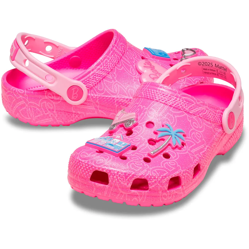 Купить Crocs 211406-90h-j3 Деревянные башмаки Mattel Pink Barbie Classic Multi 35x25x15 EU 34 7ft.ru в интернет магазине Семь Футов