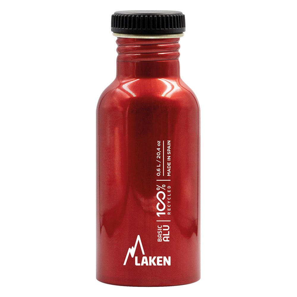 Купить Laken BPL60-R Basic Plain 600 ml Алюминиевая бутылка Красный Red 7ft.ru в интернет магазине Семь Футов