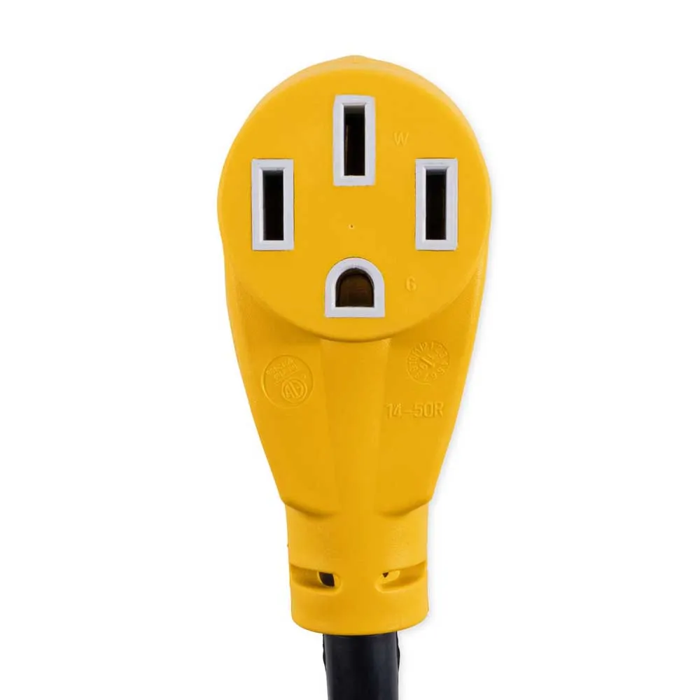 Купить Camco 17-55422 адаптер генератора 30.48 cm 50A Yellow / Black 34x11x8 7ft.ru в интернет магазине Семь Футов