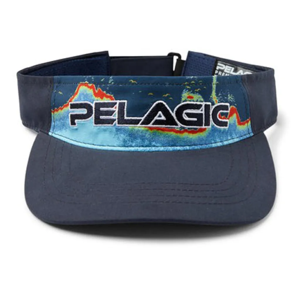 Купить Pelagic 1207231000-nvy-00 Козырек Performance Sonar Navy 15x10x5 7ft.ru в интернет магазине Семь Футов