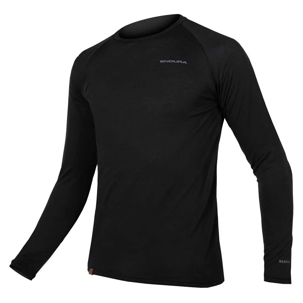 Купить Endura re3183bk/7 Базовый слой с длинным рукавом BaaBaa Black 30x25x2 2XL 7ft.ru в интернет магазине Семь Футов