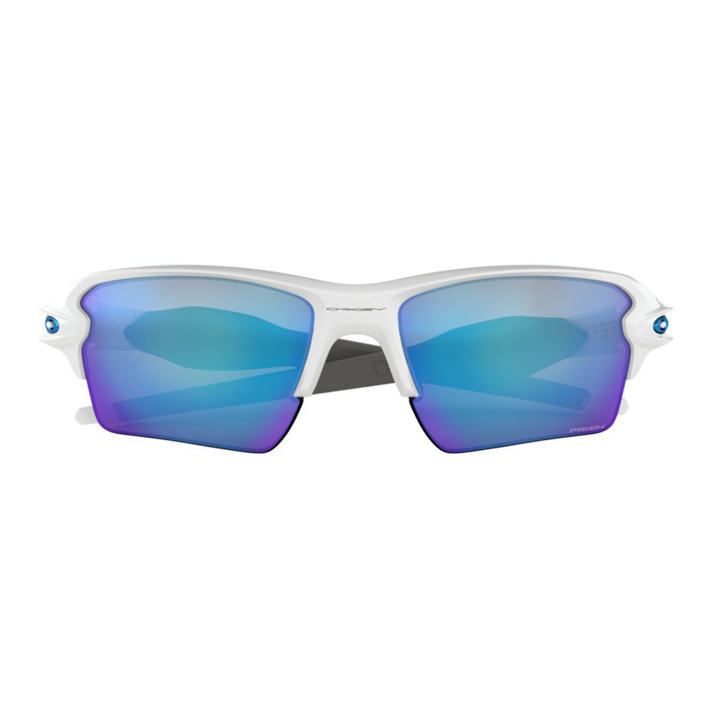 Купить Oakley OO9188-9459 Солнцезащитные очки Flak 2.0 XL Prizm Polished White Prizm Sapphire/CAT3 7ft.ru в интернет магазине Семь Футов