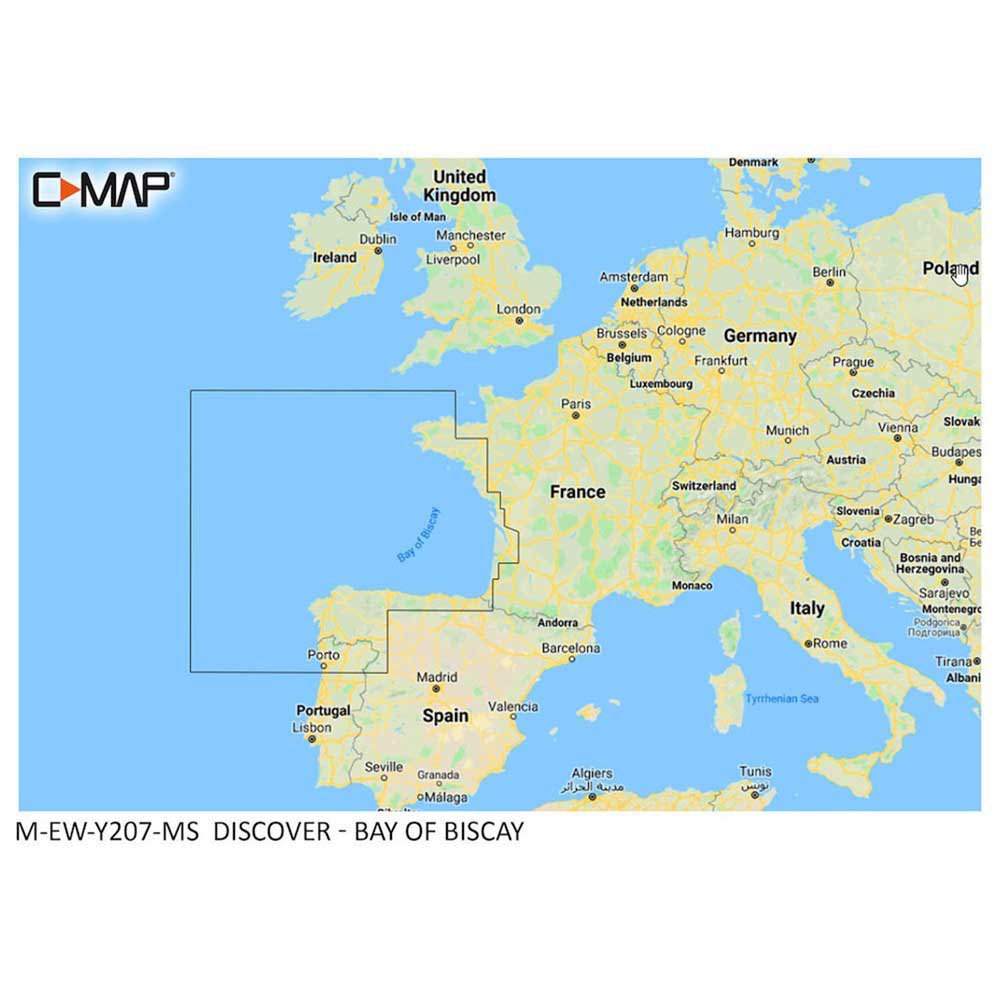 Купить C-map M-EW-Y207-MS Bay Of Biscay карта  Multicolour 7ft.ru в интернет магазине Семь Футов