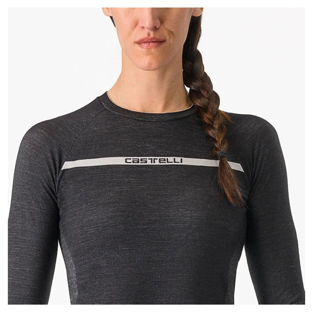 Купить Castelli 4524555010-lxl Базовый слой с длинным рукавом Merino Black 30x25x2 L-XL 7ft.ru в интернет магазине Семь Футов