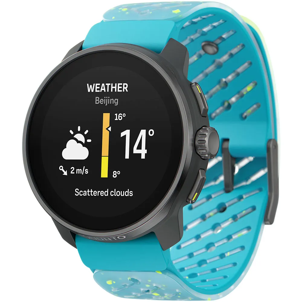 Купить Suunto SS051153000 Часы Race S Titanium Courtney Dauwalter Голубой Blue / Green 7ft.ru в интернет магазине Семь Футов