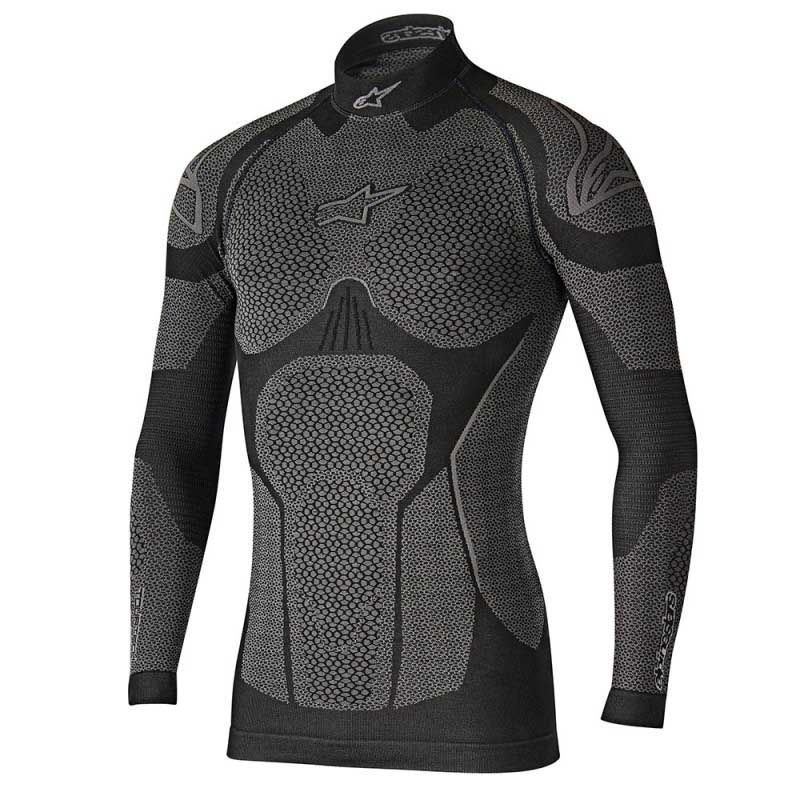 Купить Alpinestars 4752117-106-M/L Базовый слой с длинным рукавом Ride Tech Winter Серый Black / Gray M-L 7ft.ru в интернет магазине Семь Футов