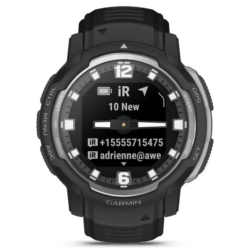 Купить Garmin r-140447154-010-02730-03-r-140447154 Reloj Instinct® Crossover reacondicionado Black 20x15x10 7ft.ru в интернет магазине Семь Футов