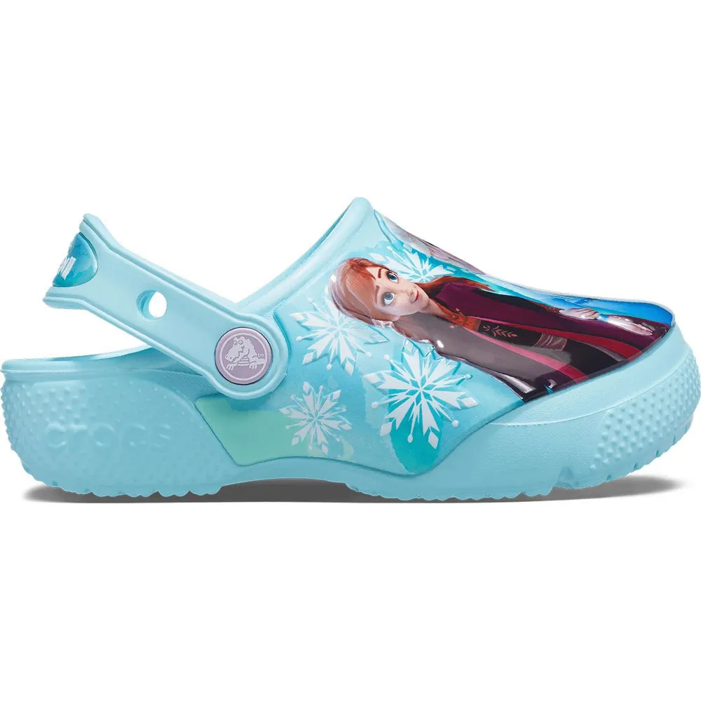 Купить Crocs 206804-4o9-c9 Деревянные башмаки Fun Lab Disney Frozen II Ice Blue 35x25x15 EU 25 7ft.ru в интернет магазине Семь Футов