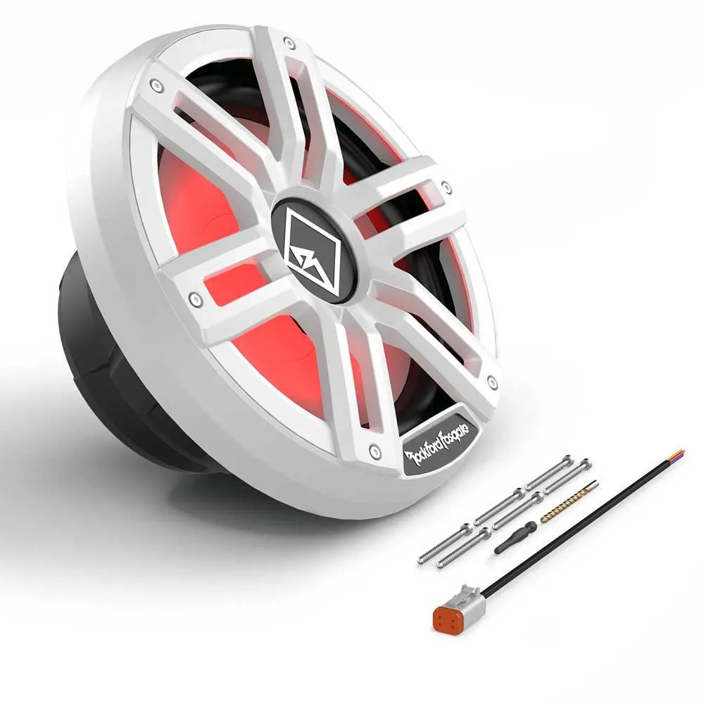 Купить Rockford fosgate 227-m2d212i Сабвуфер Color Optix Infinite Baffle 2 Ohm 304.8 mm White / Silver 32x23x32 7ft.ru в интернет магазине Семь Футов