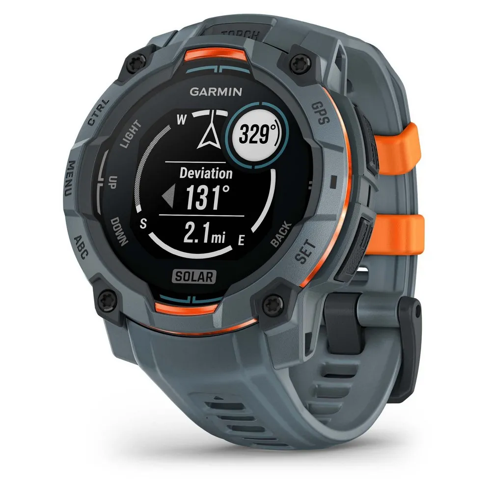 Купить Garmin 010-02934-01 Часы Instinct 3 45 mm Solar  Grey / Grey 7ft.ru в интернет магазине Семь Футов