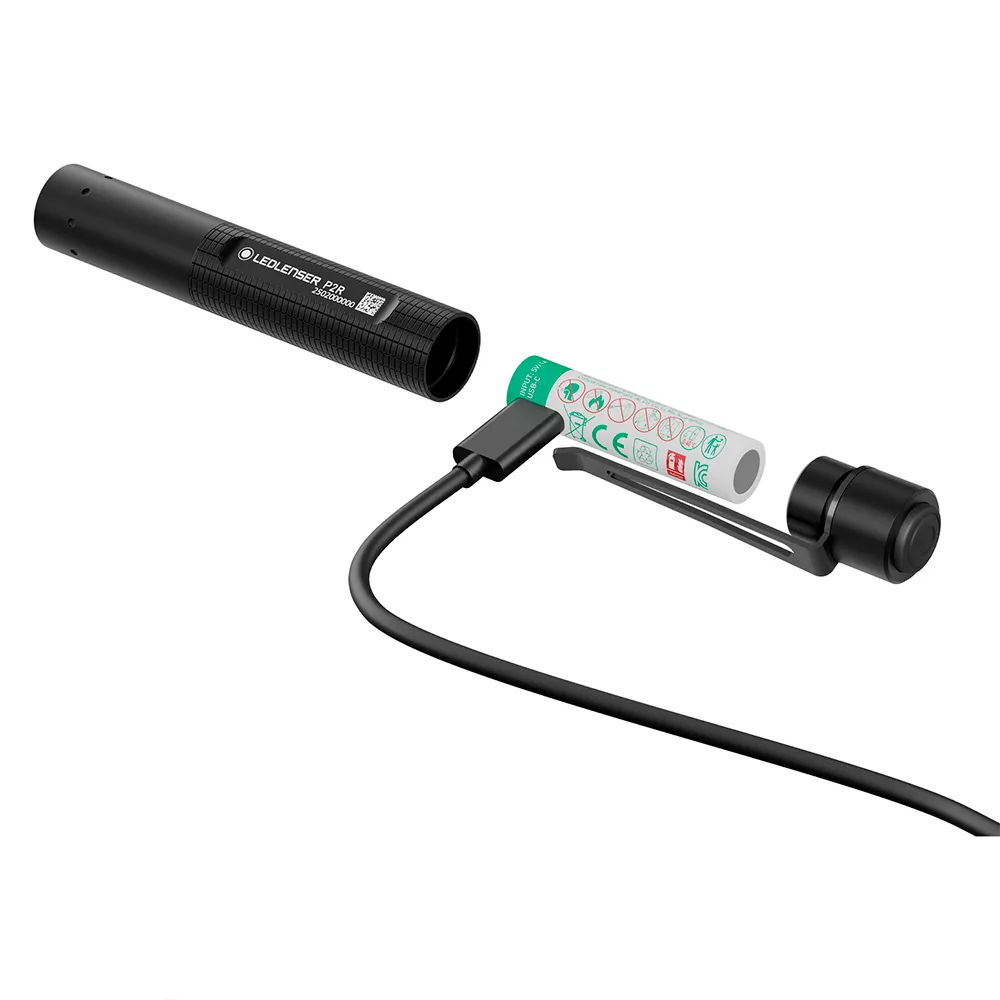 Купить Ledlenser 503097 перезаряжаемый фонарик P2R Black 20x10x10 7ft.ru в интернет магазине Семь Футов