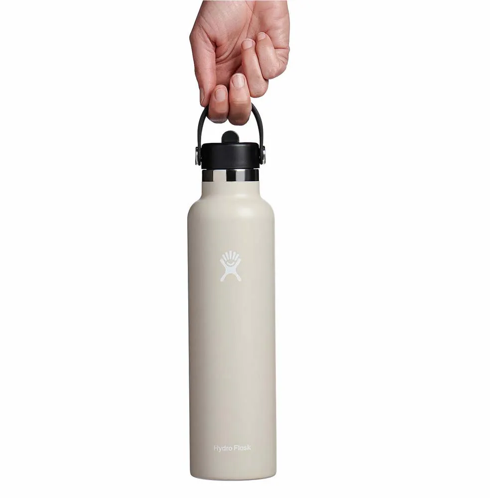 Купить Hydro flask S21FS114 Бутылка из нержавеющей стали Standard Flex Straw 620ml Oat 7ft.ru в интернет магазине Семь Футов