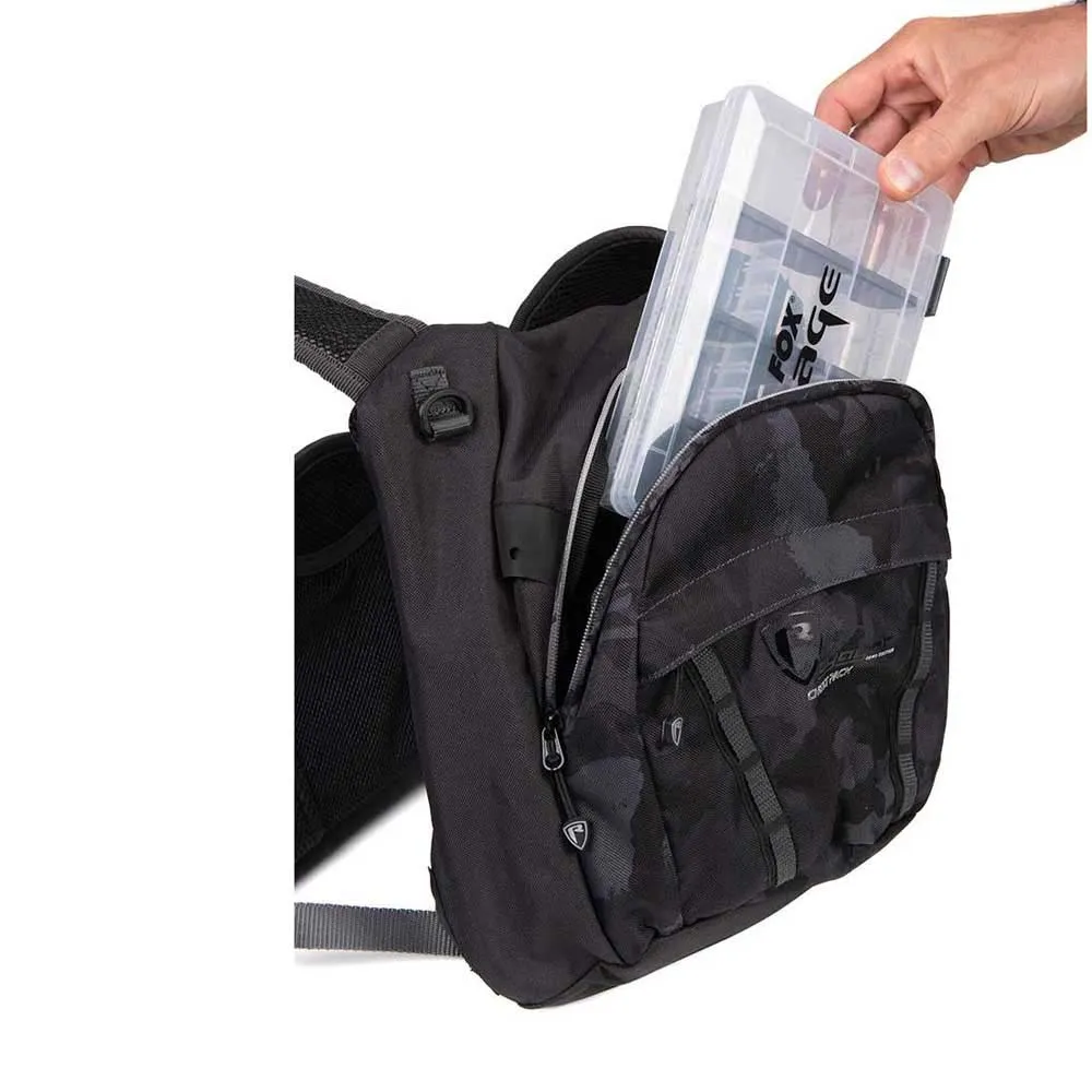 Купить Fox rage nlu150 поясная сумка Camo Voyager Chest Black Camo 40x30x20 7ft.ru в интернет магазине Семь Футов