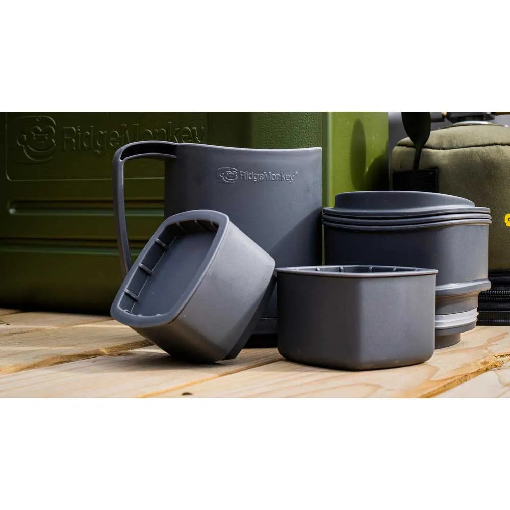 Купить Ridgemonkey out065-gry-unit термокружка DLX Brew Set Dark Grey 40x20x20 7ft.ru в интернет магазине Семь Футов
