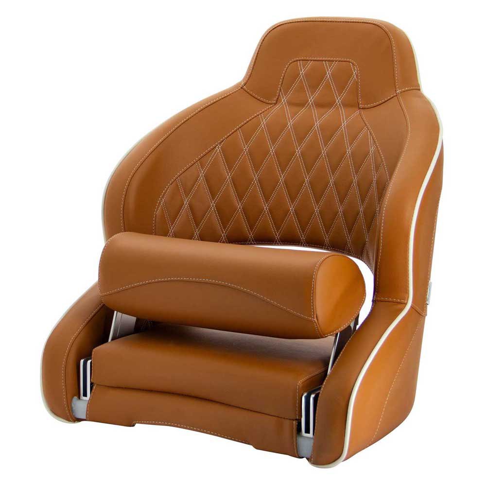 Купить Vetus CHSPORTCB Sport Pilot Сиденье  Orange / Brown 7ft.ru в интернет магазине Семь Футов