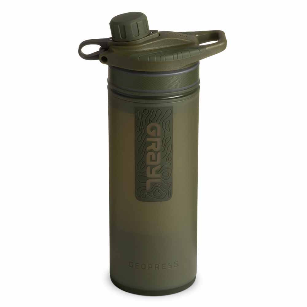 Купить Grayl 400-ODG Бутылка с фильтром для воды GeoPress 710ml Olive Drab 7ft.ru в интернет магазине Семь Футов