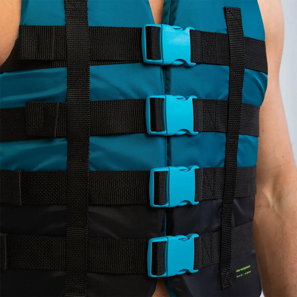 Купить Jobe 244823022-3xl Спасательный жилет 4 buckle Teal 40x30x8 7ft.ru в интернет магазине Семь Футов