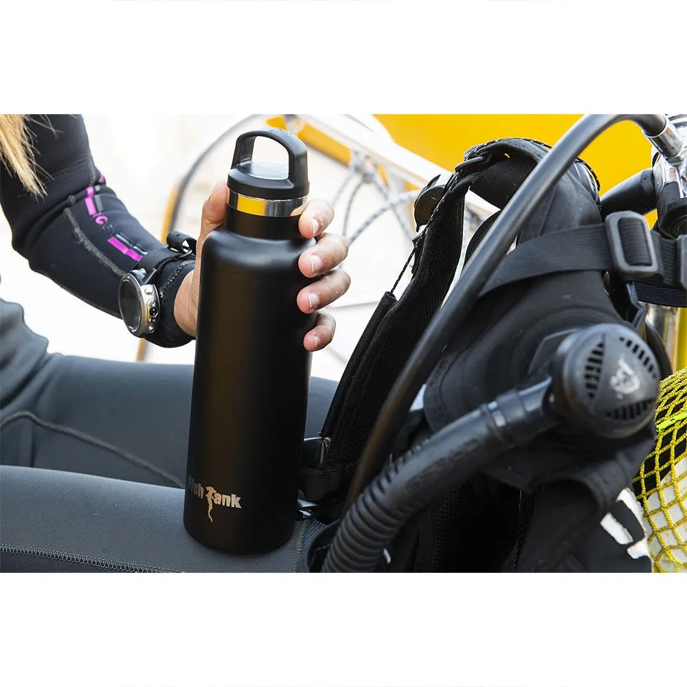 Купить Fish tank b60bk-unit Бутылка Logo 600ml Black 30x10x10 7ft.ru в интернет магазине Семь Футов