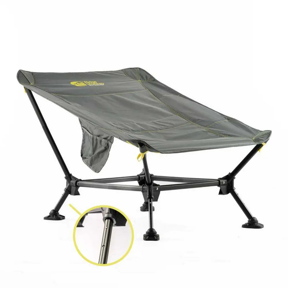 Купить Ridgemonkey out105-jet стул Alta Lounger Dark Grey 50x20x20 57-76 x 78 x 100 cm 7ft.ru в интернет магазине Семь Футов