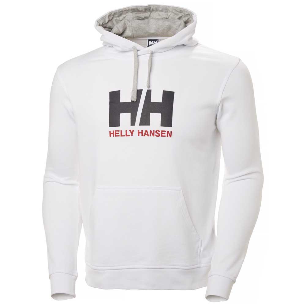 Купить Helly hansen 33977_001-2XL Толстовка Толстовка Logo Белая White 2XL 7ft.ru в интернет магазине Семь Футов