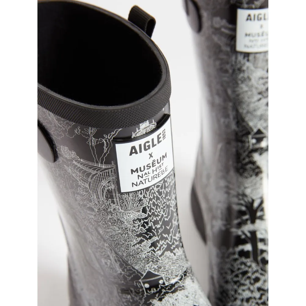 Купить Aigle s0628-36 дождевые сапоги Alya White / Black 40x35x15 EU 36 7ft.ru в интернет магазине Семь Футов