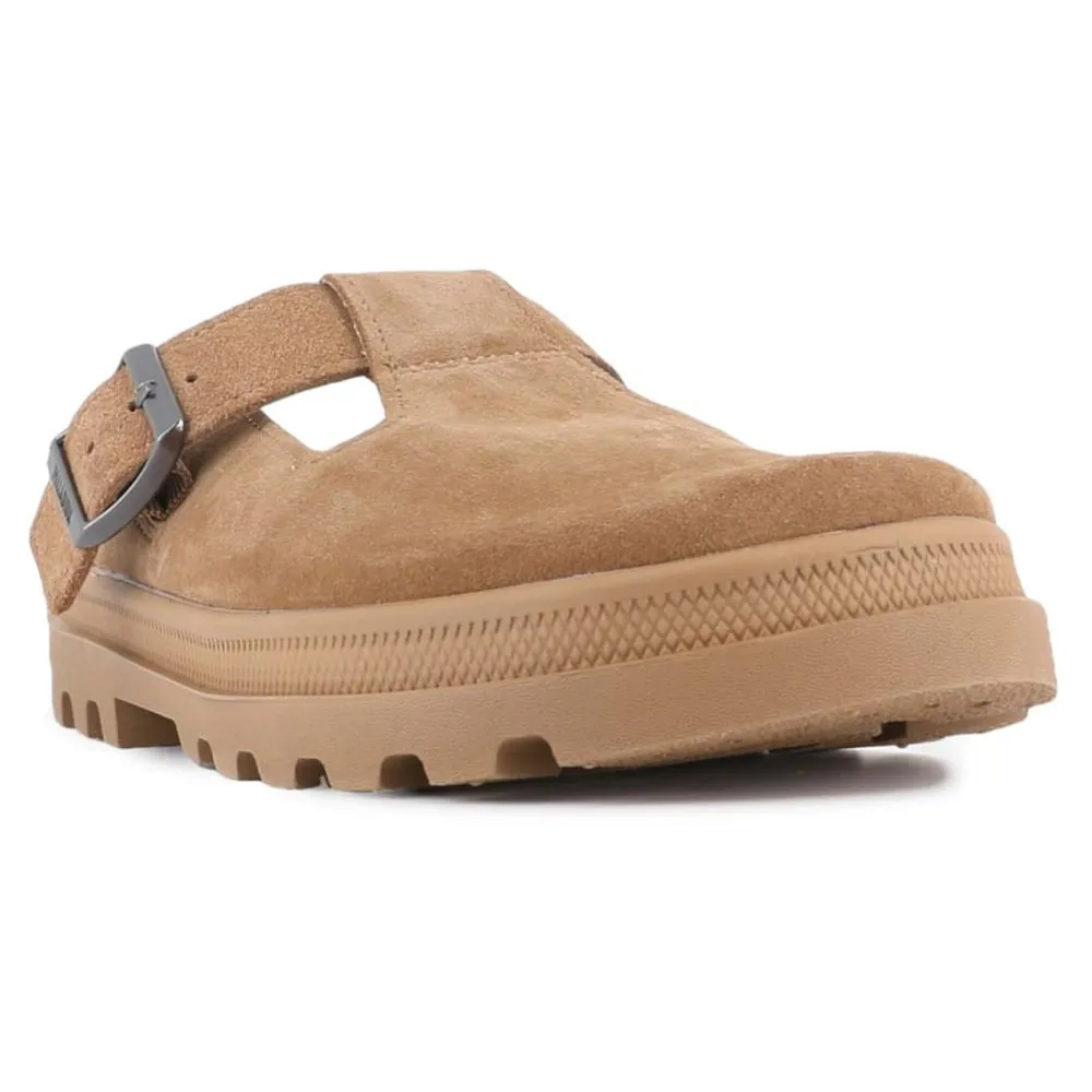Купить Palladium 74454-252-m-41 Деревянные башмаки Dunelite Pyla Suede Dear Brown 35x25x15 EU 41 7ft.ru в интернет магазине Семь Футов
