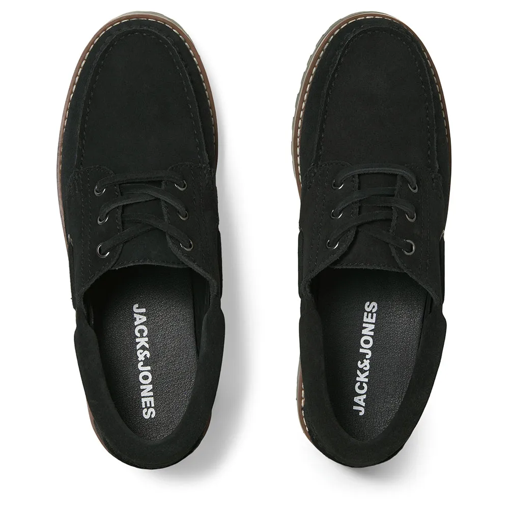 Купить Jack & jones 12285236-black-44 Палубные туфли Brooklyn Suede 35x25x15 EU 44 7ft.ru в интернет магазине Семь Футов