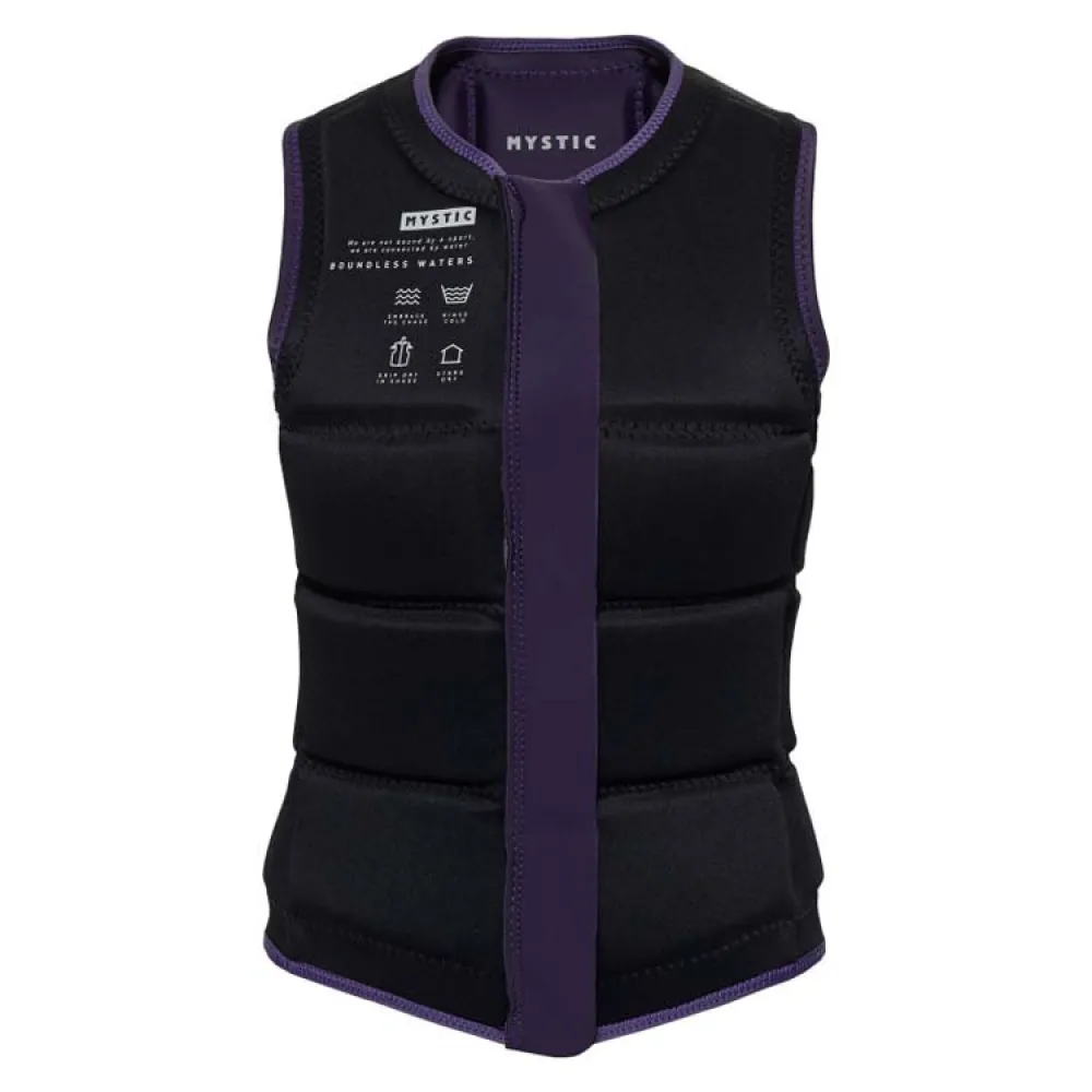 Купить Mystic 35005.240246-512-xs Защитный жилет Star Impact Fzip Wake Deep Purple 35x25x10 7ft.ru в интернет магазине Семь Футов