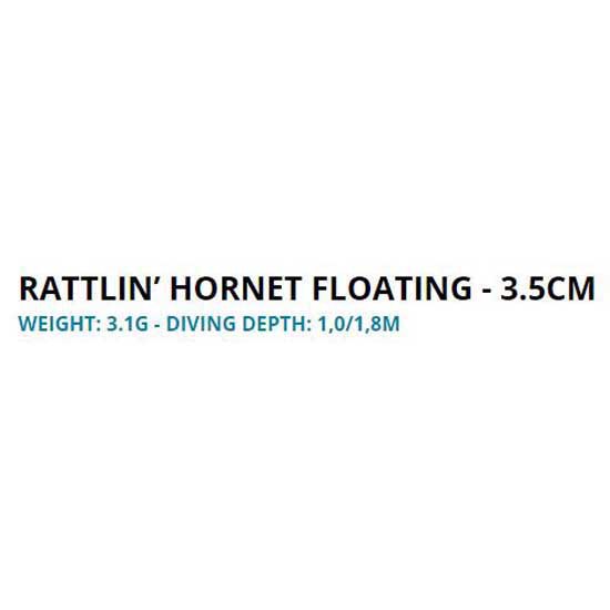 Купить Salmo QRH277 Rattlin Hornet Floating 35 Mm 3.1g Многоцветный Holographic Blue Sky 7ft.ru в интернет магазине Семь Футов