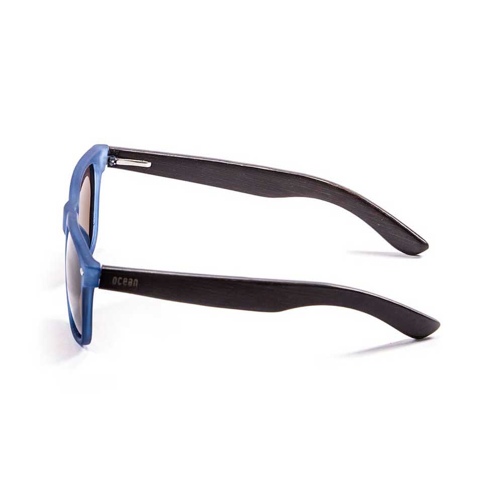 Купить Ocean sunglasses 50010.5 Деревянные поляризованные солнцезащитные очки Beach Brown / Blue Transparent / Brown 7ft.ru в интернет магазине Семь Футов