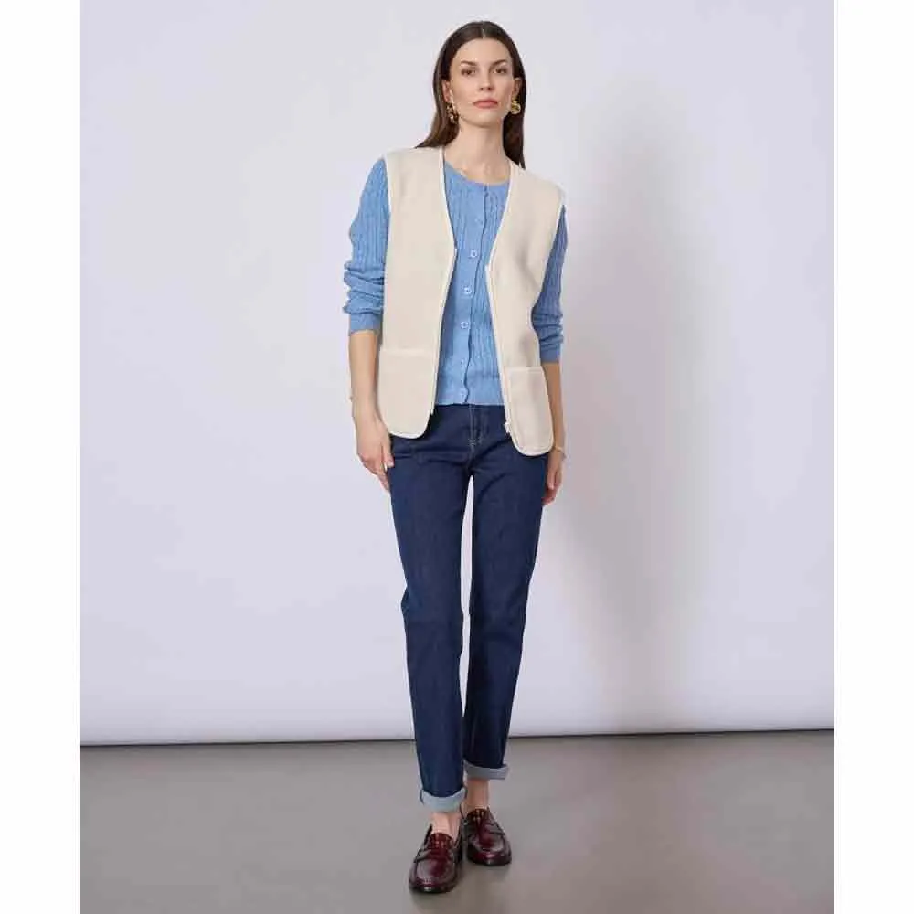 Купить Redgreen 170712600-20-s Жилет Leo Off White 30x20x5 7ft.ru в интернет магазине Семь Футов