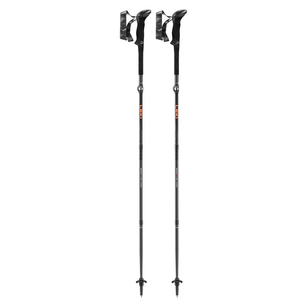 Купить Leki 65420701-120 Makalu FX.One Carbon столбы Серебристый Black / Naturalcarbon / Orange 120 cm 7ft.ru в интернет магазине Семь Футов