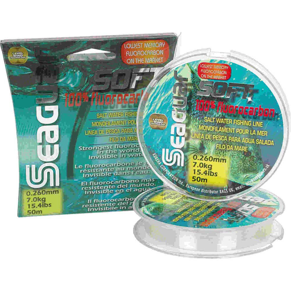 Купить Colmic NYSF040 фторуглерод Seaguar Soft 50 m  Clear 0.405 mm 7ft.ru в интернет магазине Семь Футов