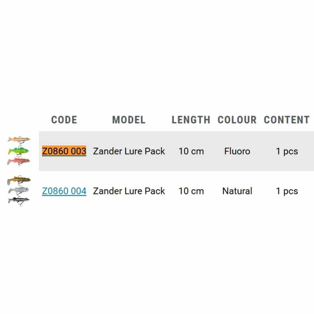 Купить Zebco Z0860003 Мягкий приманка Fluoro Zander 100 mm Multicolor 7ft.ru в интернет магазине Семь Футов
