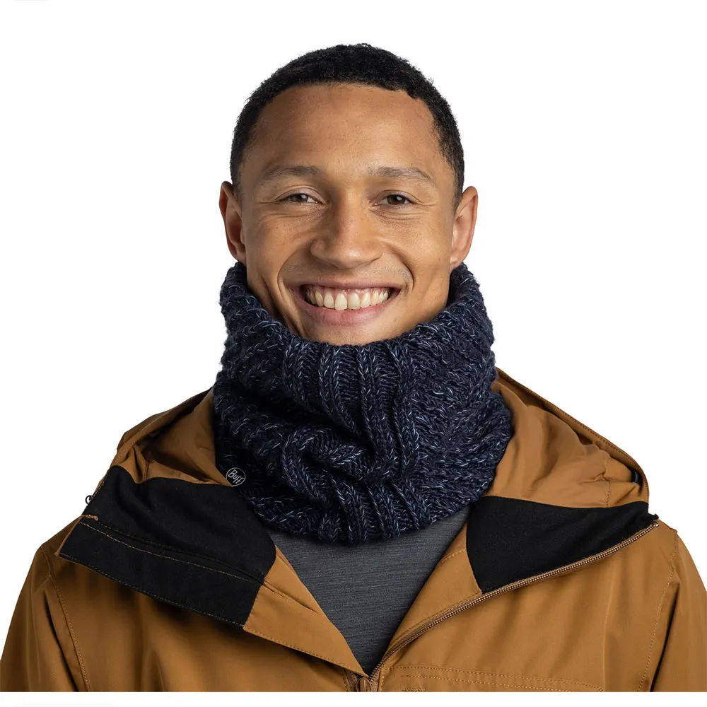 Купить Buff ® 136685.779.10.00 Шарф-хомут Knitted & Fleece Akna Night Blue 15x10x5 7ft.ru в интернет магазине Семь Футов