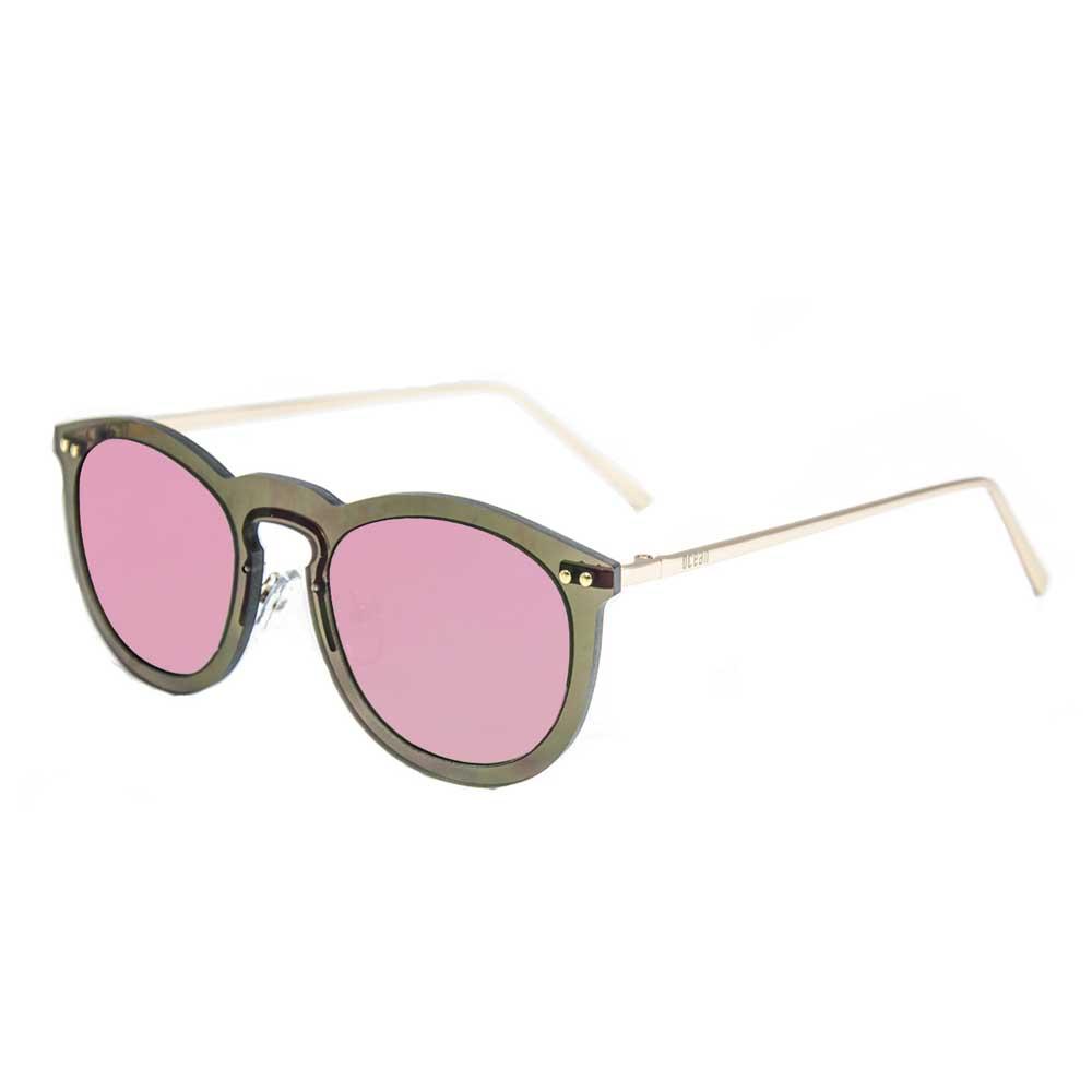 Купить Ocean sunglasses 20.26 поляризованные солнцезащитные очки Berlin Pink Transparent Brown / Metal Gold Temple/CAT2 7ft.ru в интернет магазине Семь Футов